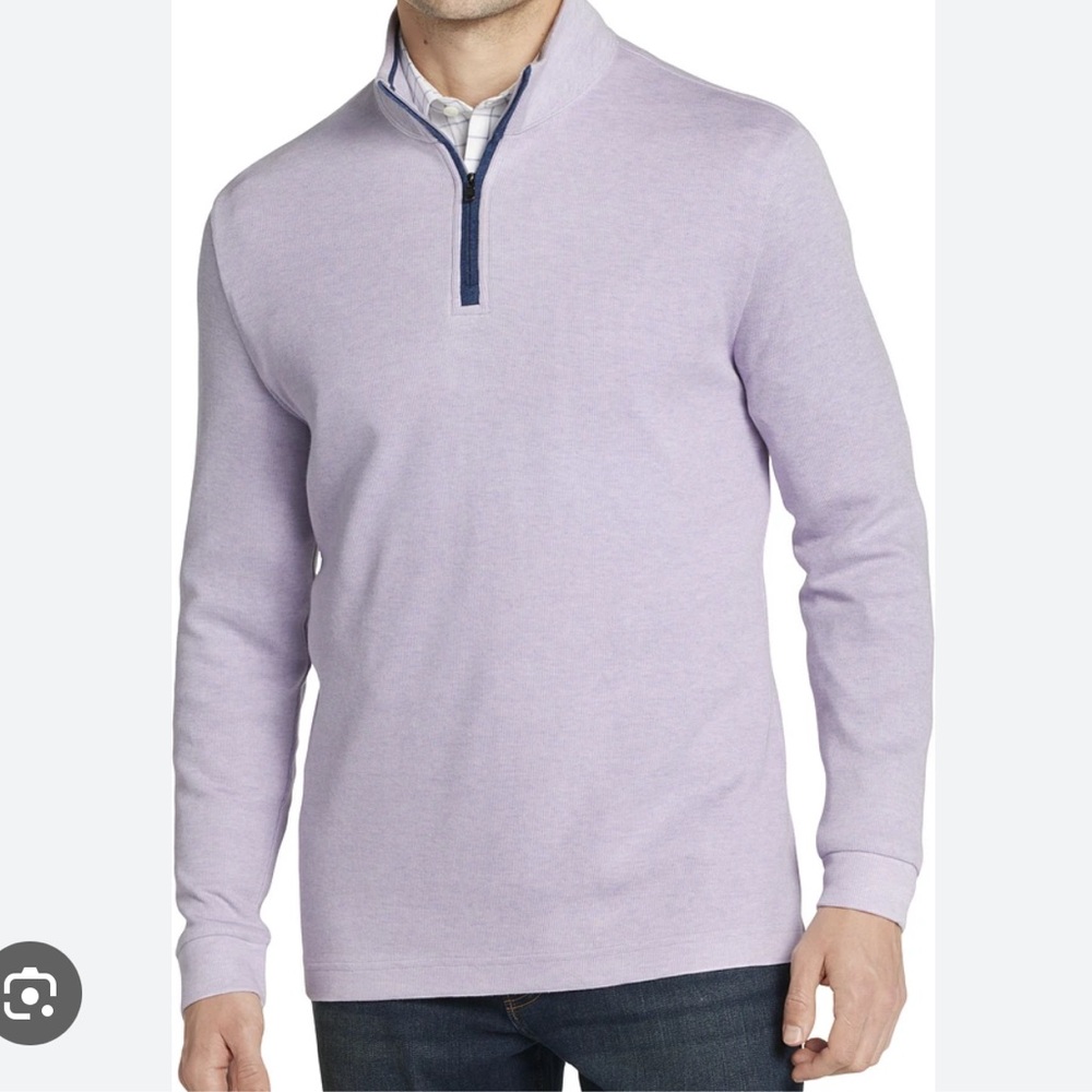 Joseph Abboud Modern Fit Quarter 1/4 Zip Sweater